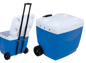 Caixa Térmica Cooler Mor 42 Litros Com Rodinha 56 Latinhas