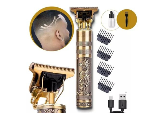 [Máquina De Cortar Cabelo Fazer Barba Acabamento Dragão]