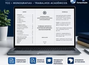 Digitação e Formatação de Monografias, TCC e Documentos em Geral
