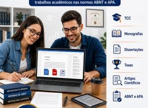 Digitação e Formatação de Monografias, TCC e Documentos em Geral