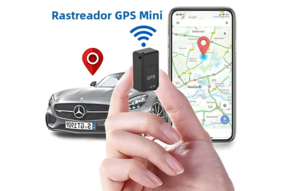 [Mini Rastreador GPS Magnético - Localizador para Veículos e Animais de]
