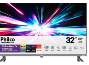 Smart Tv 32 Philco Ptv32k34rkgb Roku Tv Led Dolby Audio